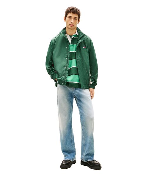 tommy jeans(トミー ジーンズ)の「ヘリテージフラッグロゴジャケット(テーラードジャケット・メンズ・マルチ/グリーン・LARGE/X-LARGE/MEDIUM/SMALL)」の10枚目の写真