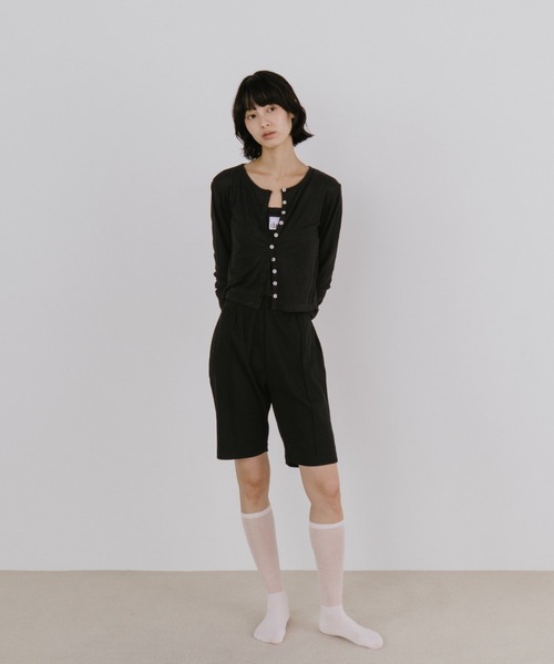 duei(デュイ)の「シアーコンパクトタンクトップ(タンクトップ・レディース・グレー/ブラック/ピンク・FREE)」の22枚目の写真