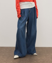ADAM ET ROPE' | イージータックワイドデニム(デニムパンツ)