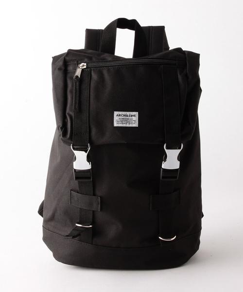 green label relaxing（グリーンレーベルリラクシング）の「【ARCH&LINE(アーチ＆ライン)】 UNITILITY バッグ（ショルダーバッグ・キッズ・ブラック/ダークグリーン・FREE）」の2枚目の写真