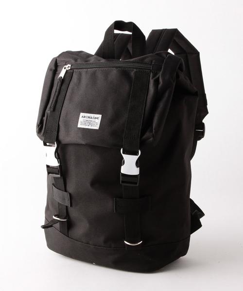 green label relaxing（グリーンレーベルリラクシング）の「【ARCH&LINE(アーチ＆ライン)】 UNITILITY バッグ（ショルダーバッグ・キッズ・ブラック/ダークグリーン・FREE）」の3枚目の写真