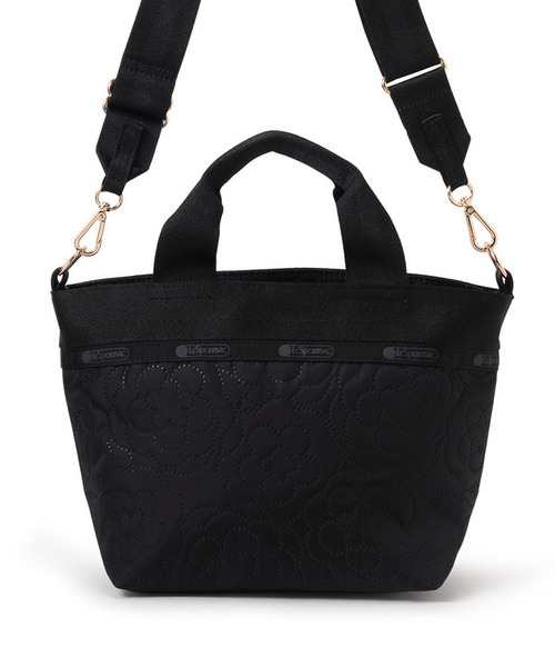 LeSportsac(レスポートサック)の「SMALL BUCKET TOTE パフィーブロッサムズ(トートバッグ・レディース・ブラック・FREE)」の3枚目の写真