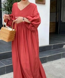 バーガンディ」に該当するワンピース/ドレスファッション通販 - ZOZOTOWN