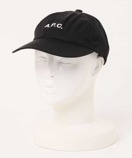 A.P.C.（アーペーセー）の「CASQUETTE CHARLIE（キャップ・メンズ・カーキ/ブラック・M）」の2枚目の写真