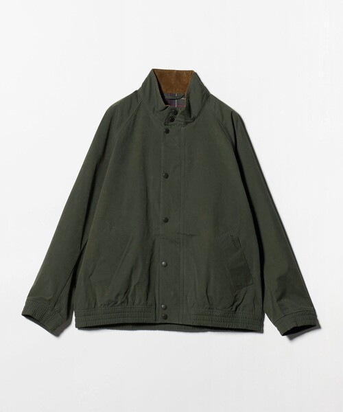 Barbour（バブアー）の「＜Barbour＞ TRANSPORT/スタンドカラー ピーチスキンジャケット（その他アウター・メンズ・ブラック/オリーブ・36/38/40）」の2枚目の写真