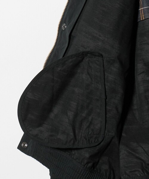 Barbour（バブアー）の「＜Barbour＞ TRANSPORT/スタンドカラー ピーチスキンジャケット（その他アウター・メンズ・ブラック/オリーブ・36/38/40）」の10枚目の写真