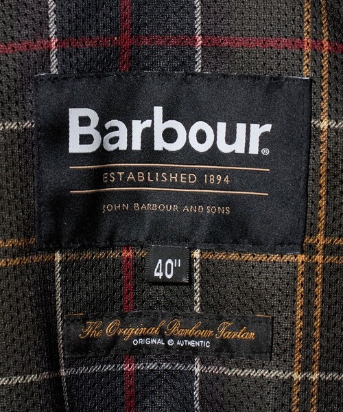 Barbour（バブアー）の「＜Barbour＞ TRANSPORT/スタンドカラー ピーチスキンジャケット（その他アウター・メンズ・ブラック/オリーブ・36/38/40）」の12枚目の写真