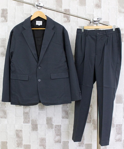 TopIsm（トップイズム）の「シングルノッチドラベル 2つボタン セットアップスーツ（セットアップ・メンズ・ブラック/グレイッシュベージュ/ブルーグレー/スモークグレー/ネイビー/ブラウン・L/XL/M）」の12枚目の写真