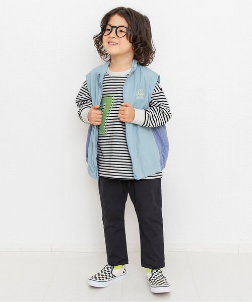 BREEZE（ブリーズ）の「ロゴ&ナンバリングTシャツ（Tシャツ/カットソー・キッズ・チャコール/その他2/ミント/イエロー/レッド/ピンク・110/120/130/150/80/90/100/140）」の10枚目の写真