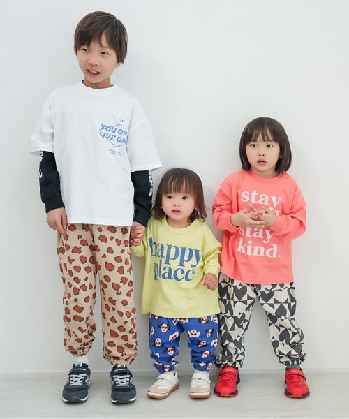 BREEZE（ブリーズ）の「ロゴ&ナンバリング長袖Tシャツ（Tシャツ/カットソー・キッズ・チャコール/その他2/ミント/イエロー/レッド/ピンク・110/120/130/150/80/90/100/140）」の21枚目の写真