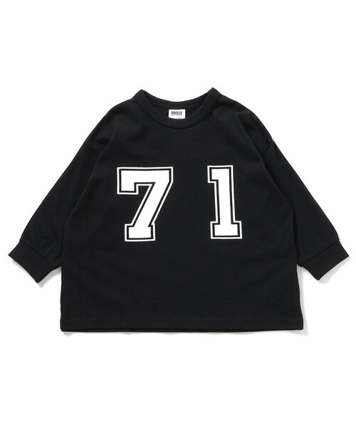 BREEZE（ブリーズ）の「ロゴ&ナンバリングTシャツ（Tシャツ/カットソー・キッズ・チャコール/その他2/ミント/イエロー/レッド/ピンク・110/120/130/150/80/90/100/140）」の11枚目の写真