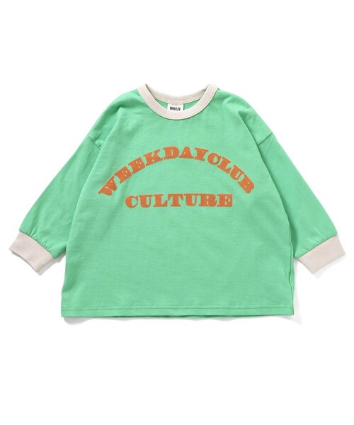 BREEZE（ブリーズ）の「ロゴ&ナンバリングTシャツ（Tシャツ/カットソー・キッズ・チャコール/その他2/ミント/イエロー/レッド/ピンク・110/120/130/150/80/90/100/140）」の22枚目の写真