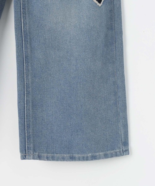 10C REPIPI（ジューシーレピピ）の「【10C REPIPI】ハートホールデニムパンツ（デニムパンツ・キッズ・ブルー/ブラック・110cm/120cm/130cm/140cm）」の17枚目の写真