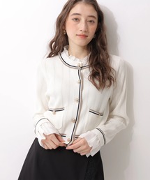 Rirandture | フリルレイヤードニットジャケット(ニット/セーター)