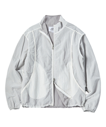 TRAVEL（トラベル）の「ナイロンバインディングテープジャケットライトグレー（ナイロンジャケット）」