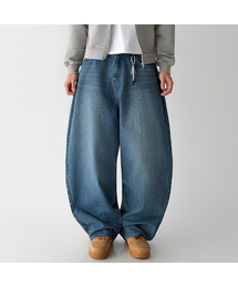 GCLIP（ジクリップ）の「ブルーウォッシュバルーンスーパーワイドデニムパンツ（デニムパンツ）」