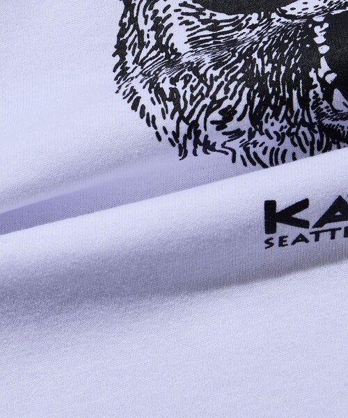 FREAK'S STORE(フリークスストア)の「限定展開 KAVU×FREAK'S STORE カブー 別注 ビッグシルエット バックプリント Tシャツ BEAR(Tシャツ/カットソー・メンズ・ホワイト/スミクロ/アッシュグレー/グレイッシュベージュ・LARGE/MEDIUM/SMALL)」の11枚目の写真