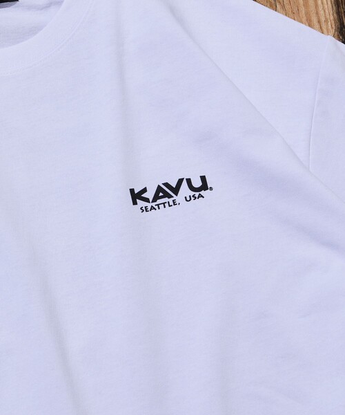 FREAK'S STORE(フリークスストア)の「限定展開 KAVU×FREAK'S STORE カブー 別注 ビッグシルエット バックプリント Tシャツ BEAR(Tシャツ/カットソー・メンズ・ホワイト/スミクロ/アッシュグレー/グレイッシュベージュ・LARGE/MEDIUM/SMALL)」の14枚目の写真