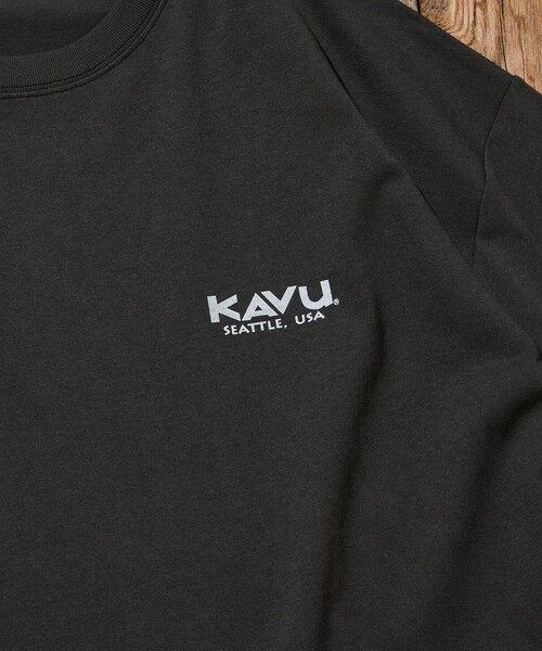 FREAK'S STORE(フリークスストア)の「限定展開 KAVU×FREAK'S STORE カブー 別注 ビッグシルエット バックプリント Tシャツ BEAR(Tシャツ/カットソー・メンズ・ホワイト/スミクロ/アッシュグレー/グレイッシュベージュ・LARGE/MEDIUM/SMALL)」の19枚目の写真