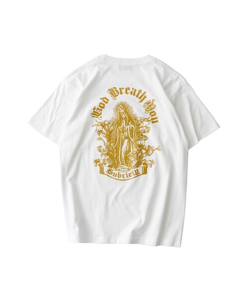 Subciety(サブサエティ)の「Skull maria tee(Tシャツ/カットソー・メンズ・ブラック/スミクロ/ホワイト・SMALL/MEDIUM/LARGE/X-LARGE/XX-LARGE)」の20枚目の写真