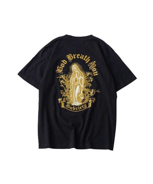 Subciety(サブサエティ)の「Skull maria tee(Tシャツ/カットソー・メンズ・ブラック/スミクロ/ホワイト・SMALL/MEDIUM/LARGE/X-LARGE/XX-LARGE)」の16枚目の写真