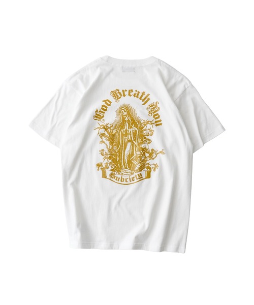 Subciety（サブサエティ）の「Skull maria tee（Tシャツ/カットソー・メンズ・ブラック/スミクロ/ホワイト・SMALL/MEDIUM/LARGE/X-LARGE/XX-LARGE）」の14枚目の写真