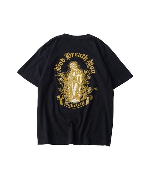 Subciety（サブサエティ）の「Skull maria tee（Tシャツ/カットソー・メンズ・ブラック/スミクロ/ホワイト・SMALL/MEDIUM/LARGE/X-LARGE/XX-LARGE）」の4枚目の写真