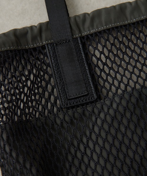 COLLAGE GALLARDAGALANTE（コラージュガリャルダガランテ）の「PAPILLONNER/メッシュ2WAYトートバッグ（トートバッグ・レディース・ブラック/ベージュ・FREE）」の7枚目の写真