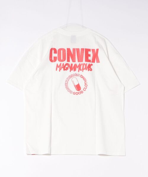 CONVEX（コンベックス）の「FUTUREﾛﾎﾞ / WIDE-T（大人）（Tシャツ/カットソー・メンズ・ブラック/チャコールグレー/オフホワイト・LARGE/MEDIUM）」の4枚目の写真