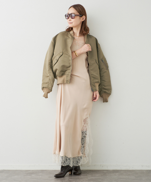 Deuxieme Classe（ドゥーズィエムクラス）の「STAMMBAUM L2Bジャケット（その他アウター・レディース・カーキ/ベージュ・FREE）」の3枚目の写真