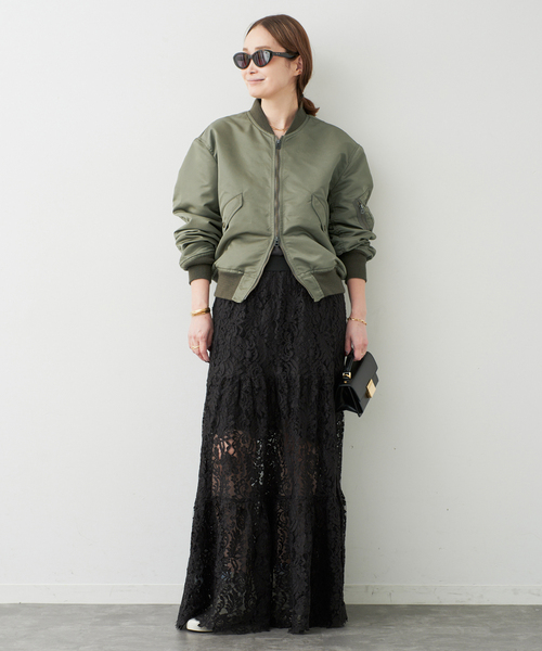 Deuxieme Classe（ドゥーズィエムクラス）の「STAMMBAUM L2Bジャケット（その他アウター・レディース・カーキ/ベージュ・FREE）」の4枚目の写真