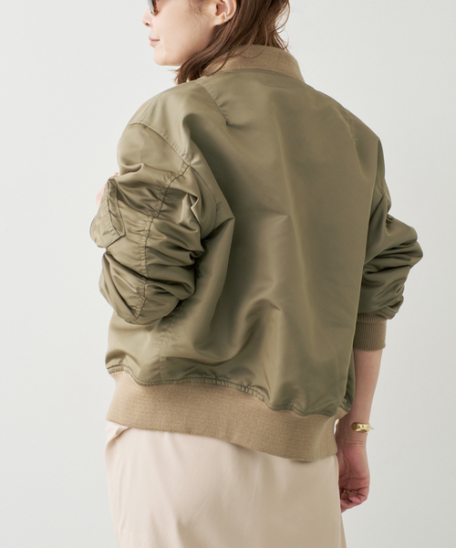 Deuxieme Classe（ドゥーズィエムクラス）の「STAMMBAUM L2Bジャケット（その他アウター・レディース・カーキ/ベージュ・FREE）」の7枚目の写真