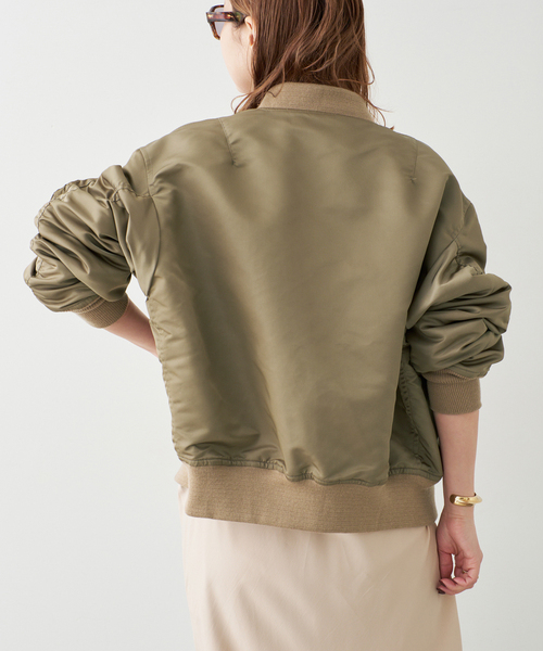 Deuxieme Classe（ドゥーズィエムクラス）の「STAMMBAUM L2Bジャケット（その他アウター・レディース・カーキ/ベージュ・FREE）」の8枚目の写真