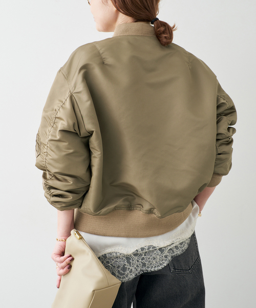 Deuxieme Classe（ドゥーズィエムクラス）の「STAMMBAUM L2Bジャケット（その他アウター・レディース・カーキ/ベージュ・FREE）」の15枚目の写真