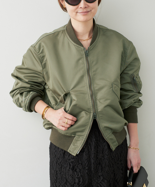 Deuxieme Classe（ドゥーズィエムクラス）の「STAMMBAUM L2Bジャケット（その他アウター・レディース・カーキ/ベージュ・FREE）」の21枚目の写真