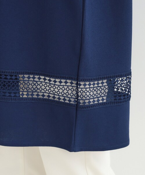 SHOO・LA・RUE（シューラルー）の「レース切り替えチュニックワンピース（チュニック・レディース・ネイビー/グリーン系/ライトグレー・04/03/02/01）」の21枚目の写真