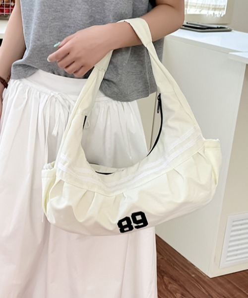 Teem Store(チームストア)の「スポーティ2ライントートバッグ(トートバッグ・レディース・レッド/ホワイト/ブラック・F)」の14枚目の写真