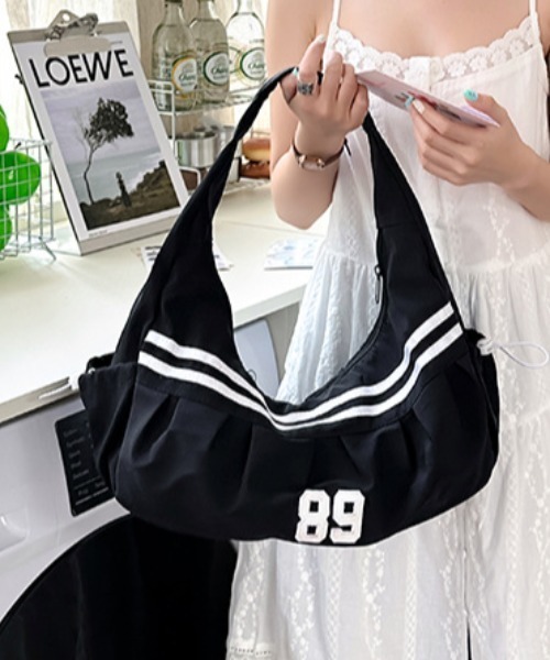 Teem Store(チームストア)の「スポーティ2ライントートバッグ(トートバッグ・レディース・レッド/ホワイト/ブラック・F)」の20枚目の写真