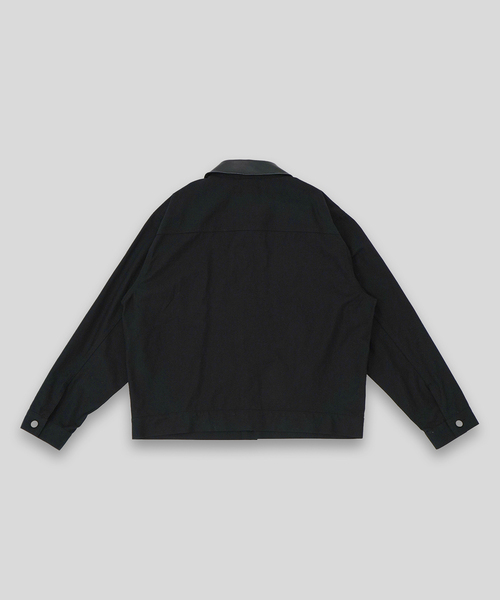 WISM（ウィズム）の「NAMELESSNESS / ネームレスネス DUCK JACKET（ブルゾン・メンズ・ベージュ/ブラック・3/2）」の3枚目の写真