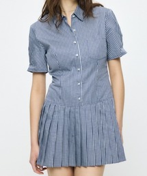 MOUSSY(�}�E�W�[)��PLEATED SHIRT �~�j�h���X(�����s�[�X)