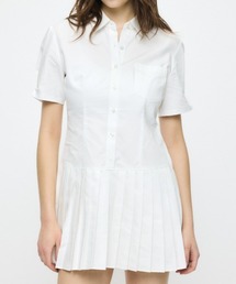 MOUSSY | PLEATED SHIRT ミニドレス(ワンピース)
