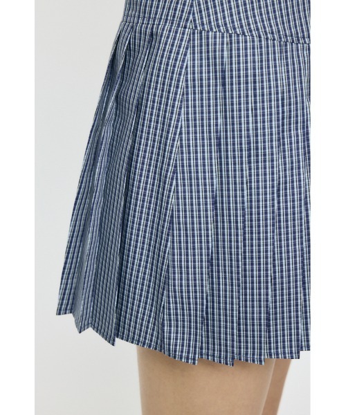 MOUSSY(マウジー)の「PLEATED SHIRT ミニドレス(ワンピース・レディース・オフホワイト/ベージュ系その他/ダークネイビー/ブルー系その他・1/2)」の21枚目の写真