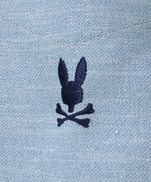 Psycho Bunny（サイコバニー）の「Reflax スラブツイード スキッパーシャツ（シャツ/ブラウス・メンズ・コーラル/ミント/ライトブルー・LARGE/MEDIUM/X-LARGE）」の15枚目の写真