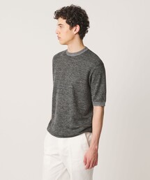 SOVEREIGN | <SOVEREIGN>ハニカム ニットTシャツ(Tシャツ/カットソー)