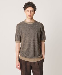 SOVEREIGN（ソブリン）の「＜SOVEREIGN＞ハニカム ニットTシャツ（Tシャツ/カットソー）」