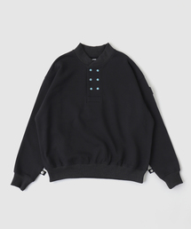 PHINGERIN | PHINGERIN / フィンガリン DOUBLE HENLEY STONE SNAP SWEAT(スウェット)