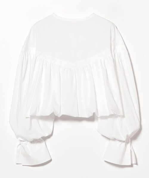 EFFE BEAMS(エッフェビームス)の「バルーン ボリュームスリーブ ブラウス(シャツ/ブラウス・レディース・オフホワイト/サックスブルー/その他7・ONE SIZE)」の15枚目の写真
