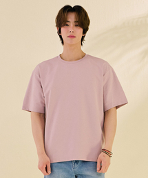 男性エッセンシャル分割半袖Tシャツ-DBZK5806C0P