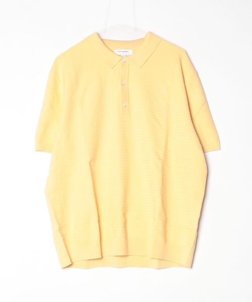 BANANA REPUBLIC FACTORY STORE(バナナリパブリック ファクトリーストア)の「BANANA REPUBLIC FACTORY STORE リファインド テクスチャー ポロセーター(ポロシャツ・メンズ・ネイビー/イエロー/ベージュ/ホワイト・XL/L/M/S)」の11枚目の写真