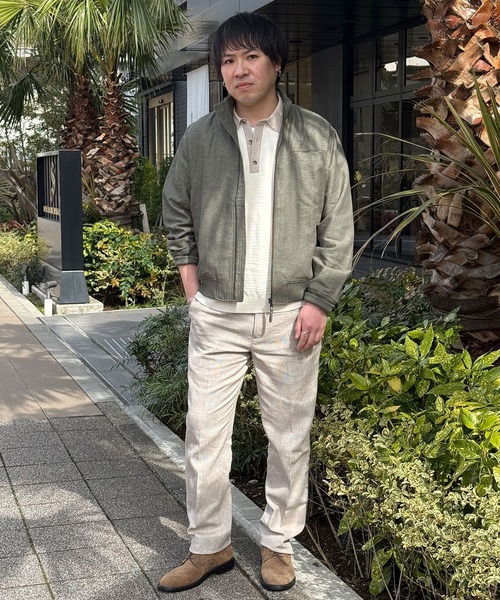 BANANA REPUBLIC FACTORY STORE(バナナリパブリック ファクトリーストア)の「BANANA REPUBLIC FACTORY STORE リファインド テクスチャー ポロセーター(ポロシャツ・メンズ・ネイビー/イエロー/ベージュ/ホワイト・XL/L/M/S)」の12枚目の写真